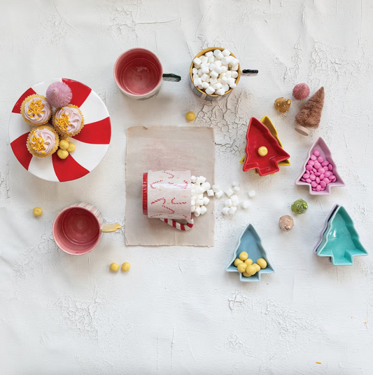 Colorful Christmas Tree Ramekin