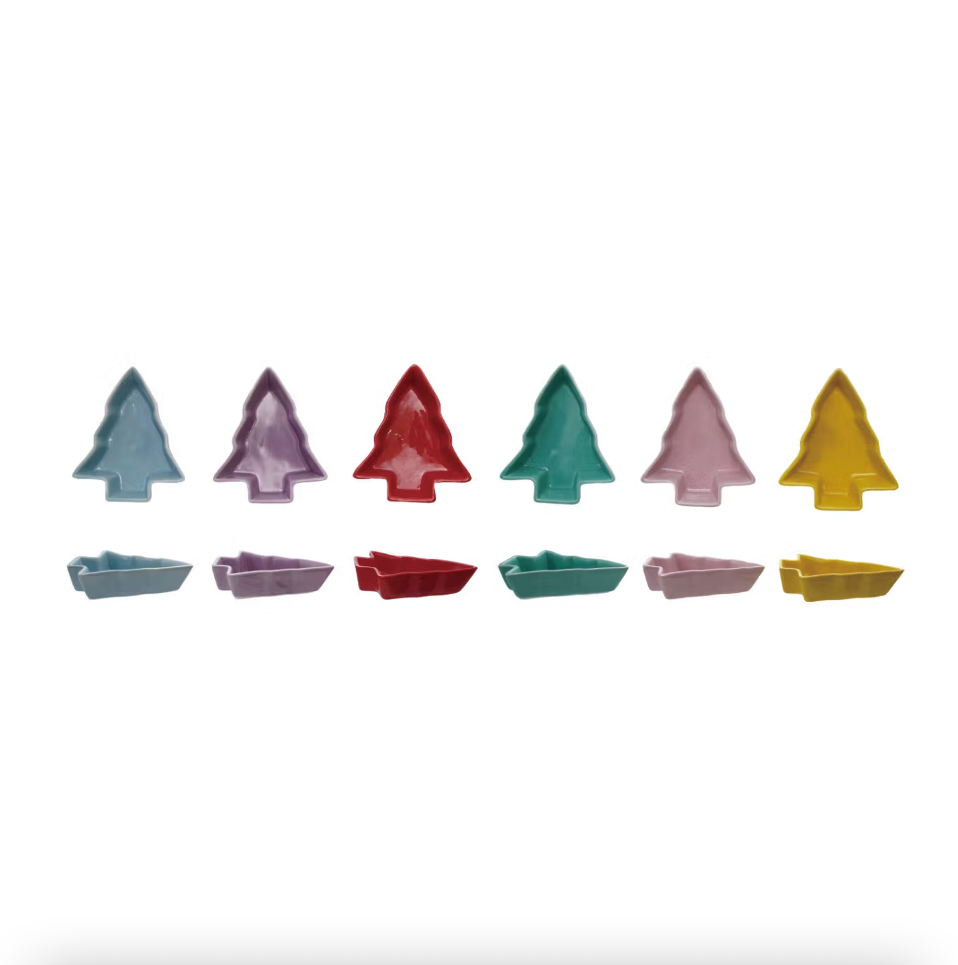Colorful Christmas Tree Ramekin