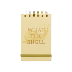 What The Shell Twin Wire Notebook