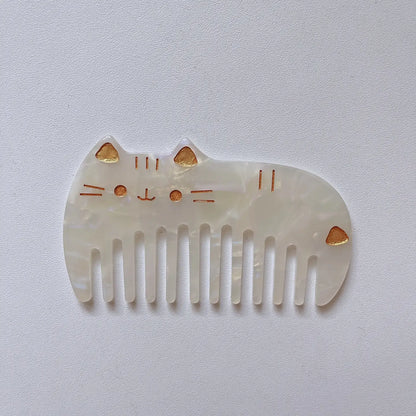 Cat Tortoise Mini Wide Tooth Comb