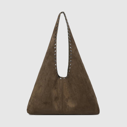 Hailey Suede Shoulder Bag
