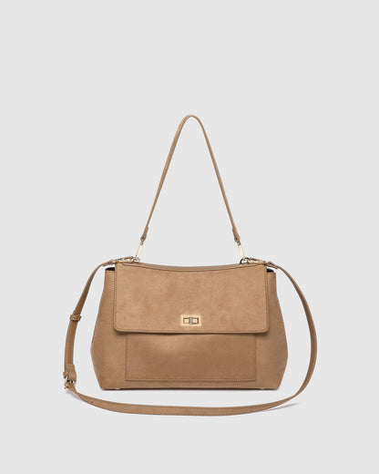 Arden Suede Shoulder Bag