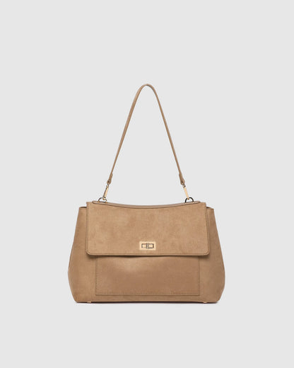 Arden Suede Shoulder Bag