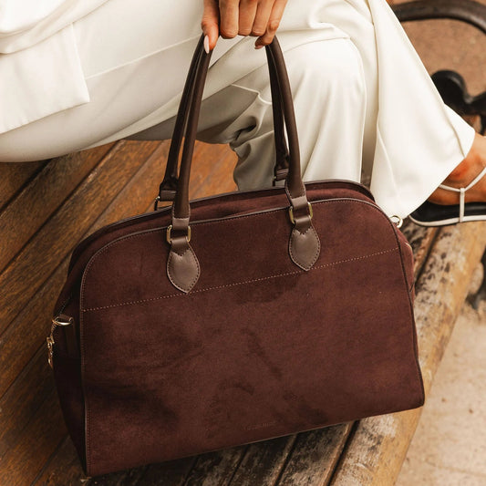 Blaire Suede Tote Bag