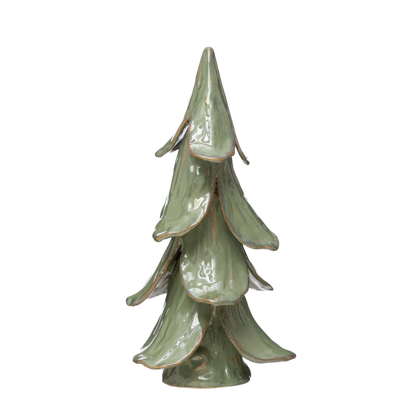 Green Stoneware Tree