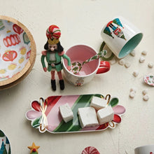 Load image into Gallery viewer, Festive Candy Shaped Plate
