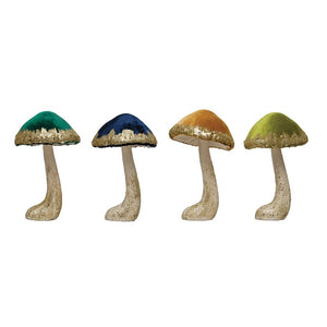 Glitter + Velvet Enchanted Mushrooms