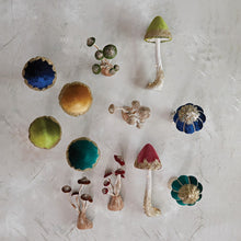 Load image into Gallery viewer, Glitter + Velvet Enchanted Mushrooms
