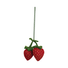 Load image into Gallery viewer, Wool Strawberries Ornament
