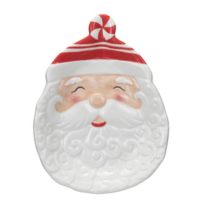 Happy Santa Plate