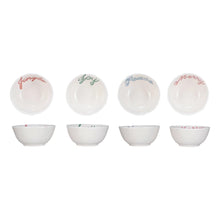 Load image into Gallery viewer, Bistro Hand-Painted Holiday Word Bowls
