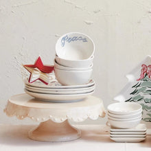 Load image into Gallery viewer, Bistro Hand-Painted Holiday Word Bowls
