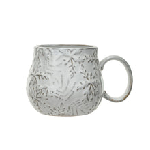 Load image into Gallery viewer, Northern Lodge Embossed Snowflake Mug
