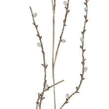 Load image into Gallery viewer, Gold Glittered Faux Twig Garland
