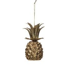 Load image into Gallery viewer, Gold Pineapple Ornament
