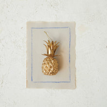 Load image into Gallery viewer, Gold Pineapple Ornament
