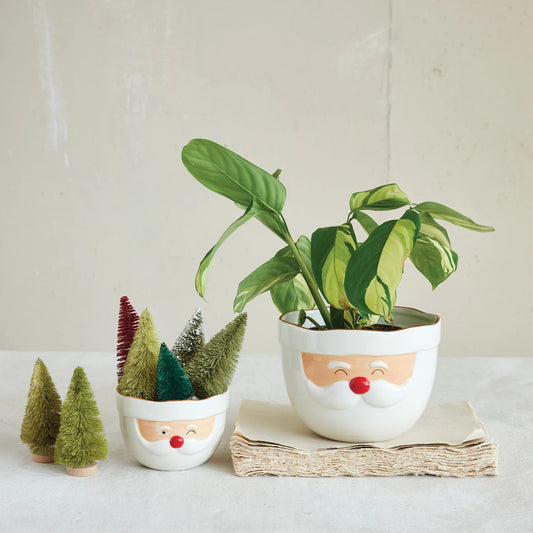 Santa Head Shaped Mixing Bowl