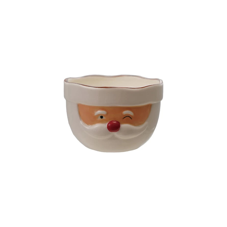 Santa Head Shaped Mixing Bowl