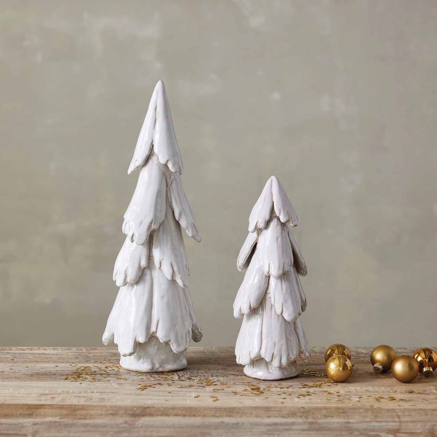 White Stoneware Tree