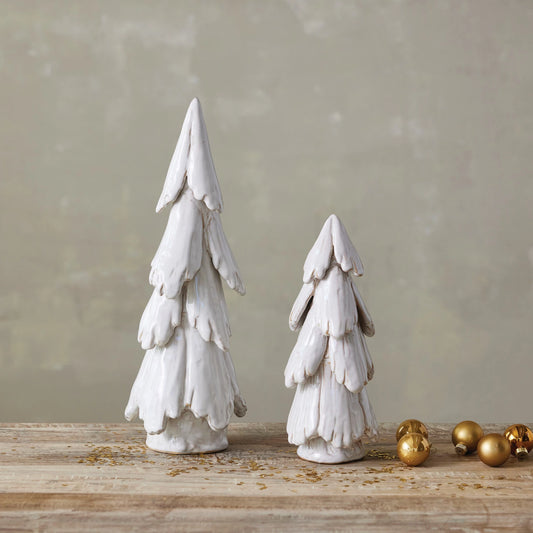 White Stoneware Tree