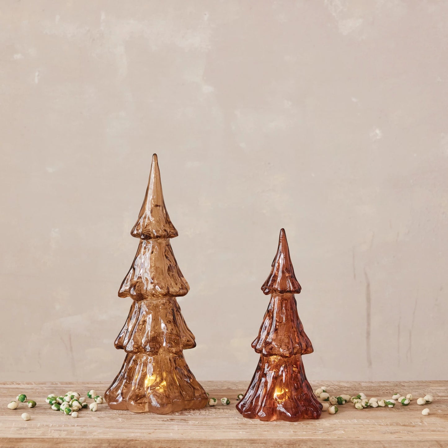 Brown Resin Tree with LED Light