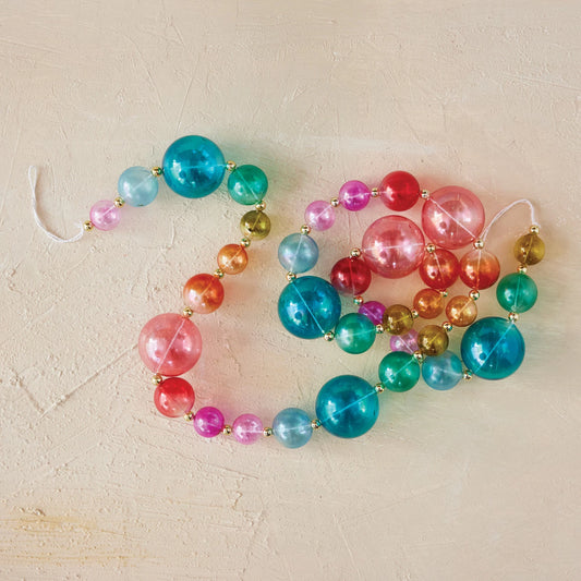 Retro Christmas Ball Garland