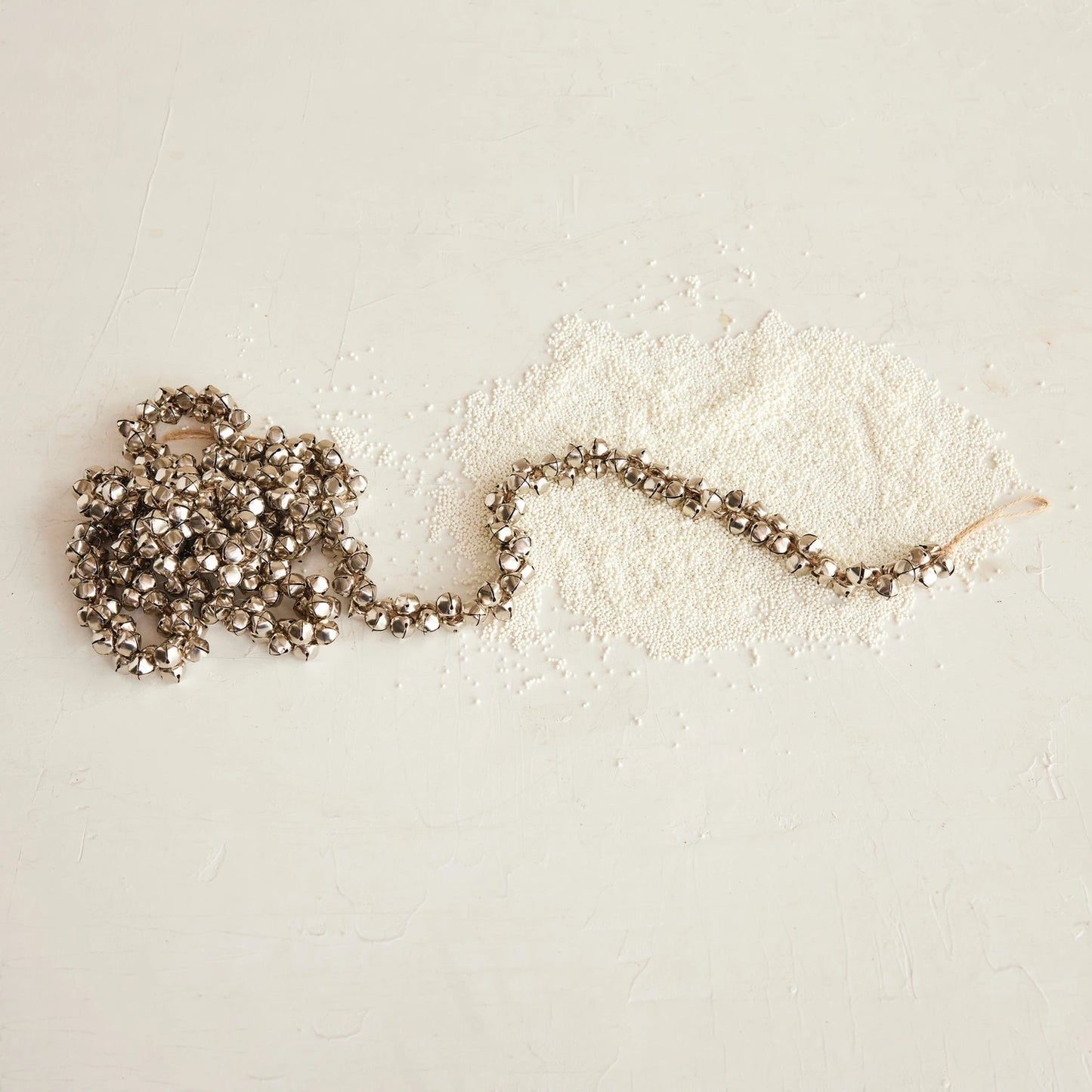 Silver Jingle Bell Garland