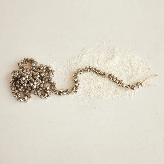 Silver Jingle Bell Garland