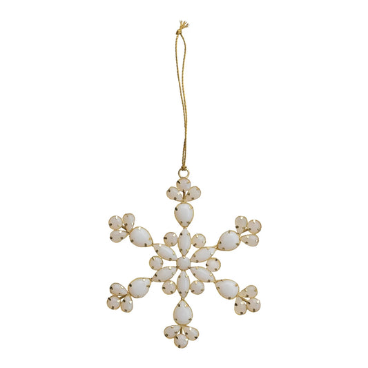 Jeweled Snowflake Ornament