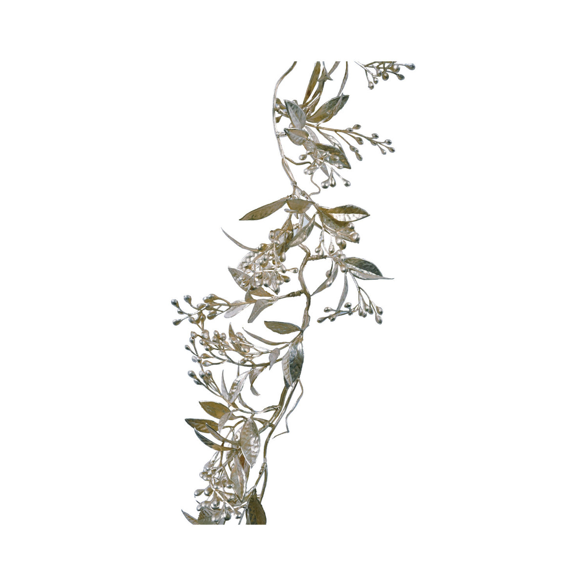 Shimmer Faux Leaves & Berries Garland