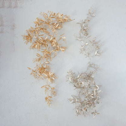 Shimmer Faux Leaves & Berries Garland