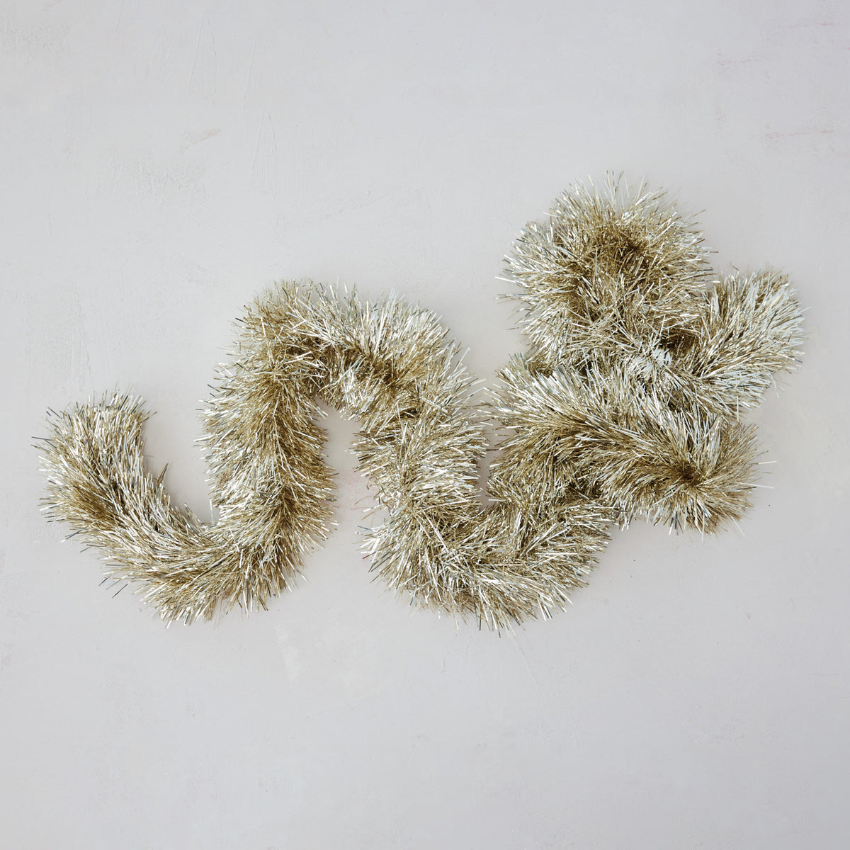 Gold & Silver Tinsel Garland