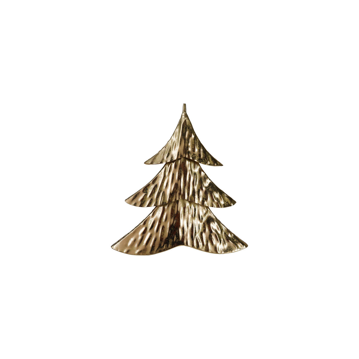 Hammered Gold Metal Tree
