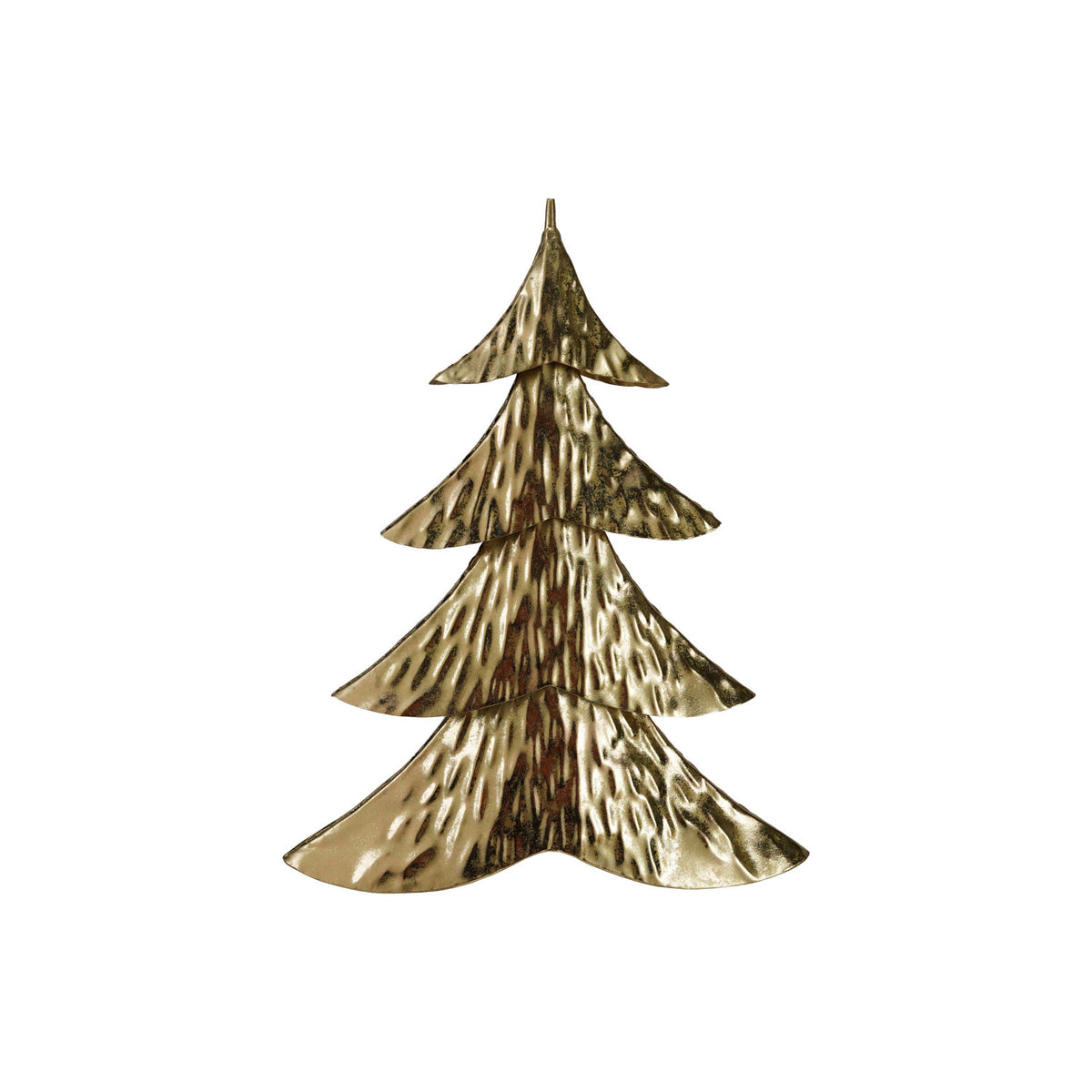 Hammered Gold Metal Tree