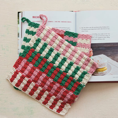 Holiday Cotton Crocheted Pot Holder