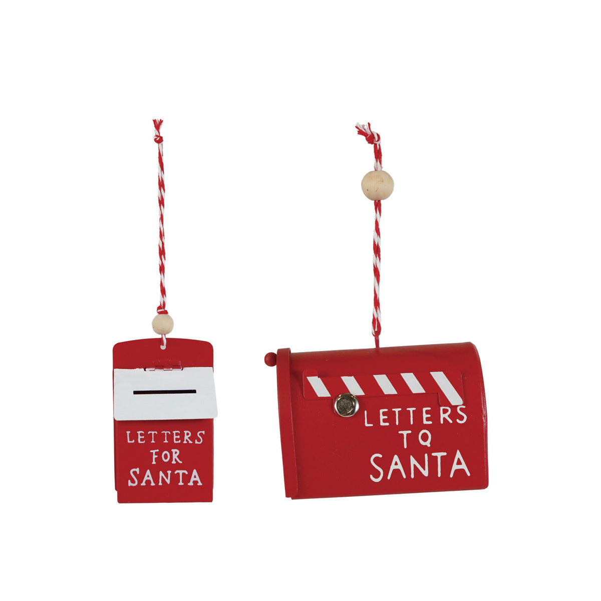 Metal Mail Box Ornament
