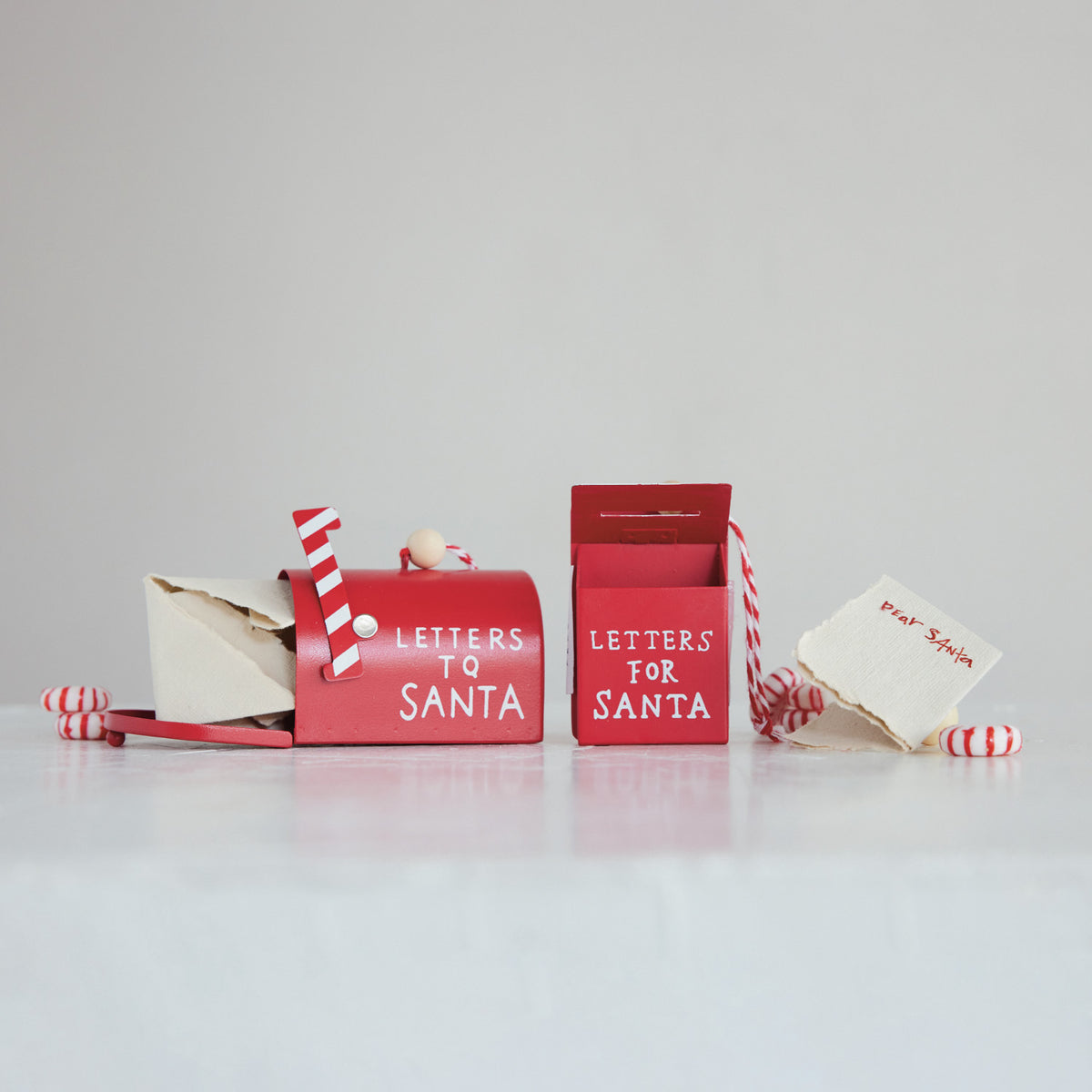 Metal Mail Box Ornament