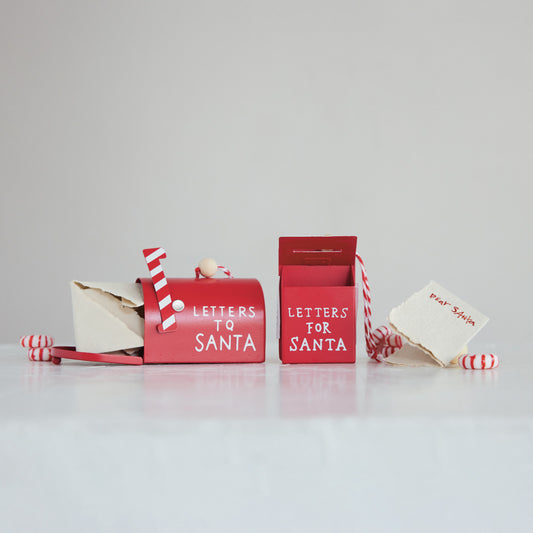 Metal Mail Box Ornament