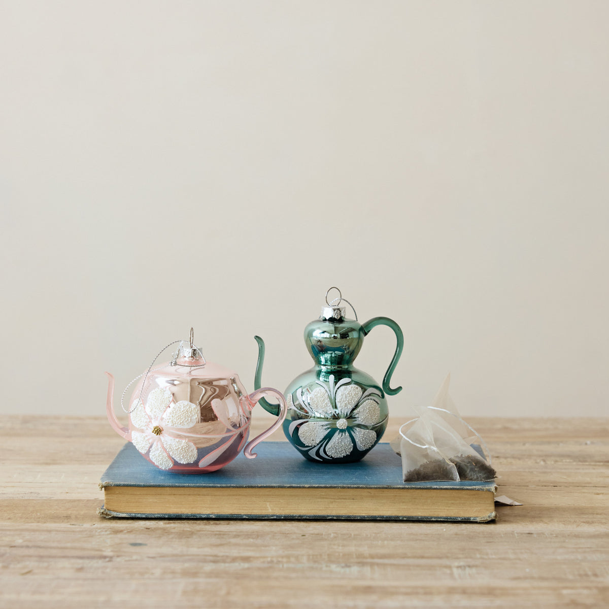 Glass Teapot Ornament