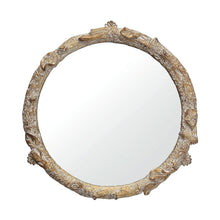 Load image into Gallery viewer, Round Decorative Resin Tray With Mirror
