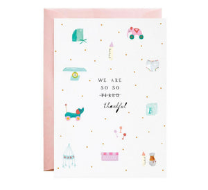 So So Thankful - Thank You Greeting Cards