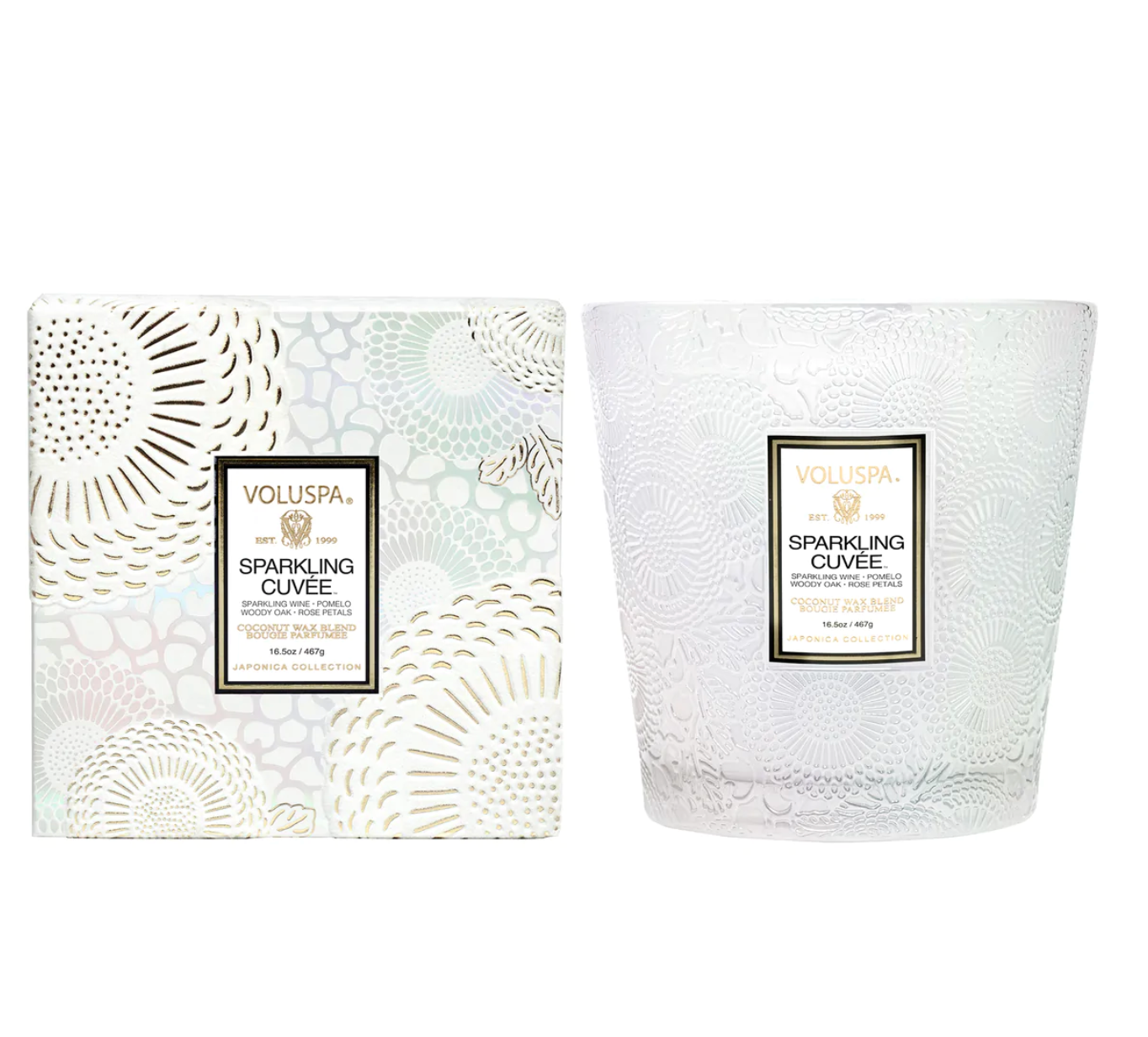 Sparkling Cuvee 2 wich Hearth Candle 