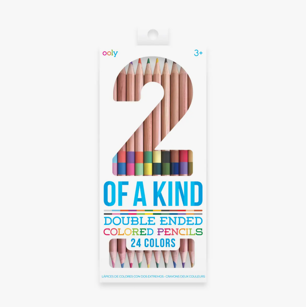 2 of a Kind Double Ended Colored Pencils