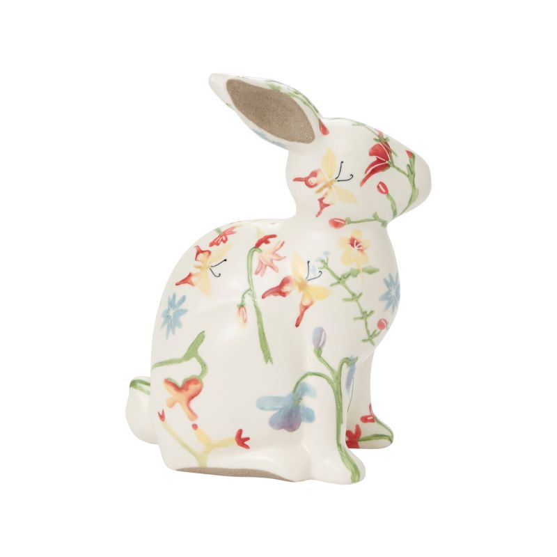 Flower Fields Bunny Figurine