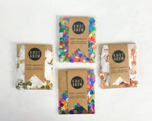 Load image into Gallery viewer, Toss it, tuck it into envelopes, or simply sprinkle it on tabletops to get the party started. In a variety of cheerful colors, or sophisticated metallics, a little confetti goes a long way to ensure things look lively.
