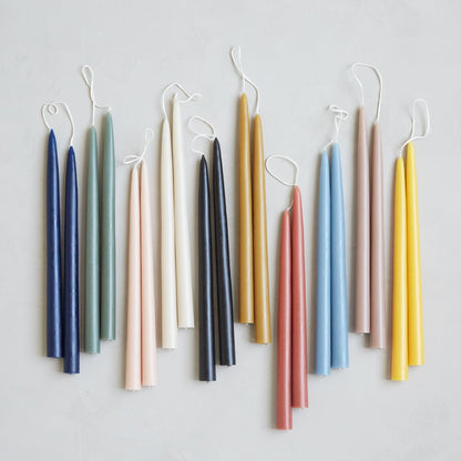 The Floral Society Dipped Taper Candles 12"