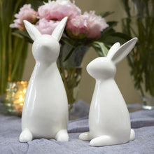 Load image into Gallery viewer, Patch Bunny Figurine in two sizes
