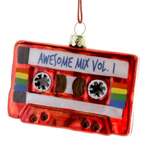 Awesome Mixed Tape Ornaments