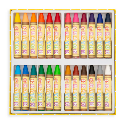 Brilliant Bee Crayons displayed