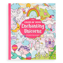 Load image into Gallery viewer, Color-in&#39; Book - Enchanting Unicorns
